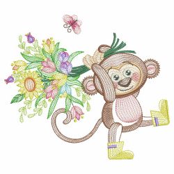 Flower Friends 09(Lg) machine embroidery designs