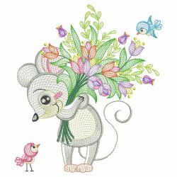 Flower Friends 10(Lg) machine embroidery designs