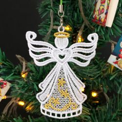 FSL Dazzling Christmas 15 machine embroidery designs