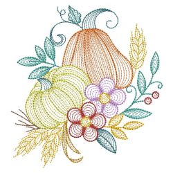 Rippled Fall Scenes 4 09(Md) machine embroidery designs