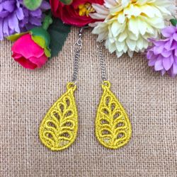 FSL Golden Earrings 3 09 machine embroidery designs