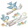 Rippled Kitchen Bluebirds(Sm)