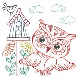 Vintage Owls 2 02(Sm) machine embroidery designs