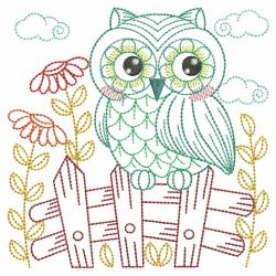 Vintage Owls 2 03(Md) machine embroidery designs