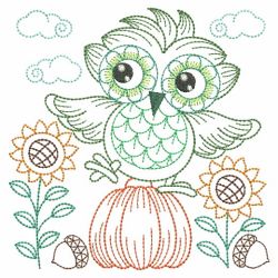 Vintage Owls 2 07(Lg) machine embroidery designs