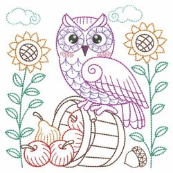 Vintage Owls 2 08(Sm) machine embroidery designs