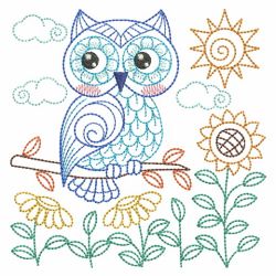 Vintage Owls 2 09(Lg) machine embroidery designs