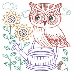 Vintage Owls 2 10(Md) machine embroidery designs