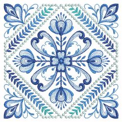 Delft Blue Quilt Block 2 02(Lg)