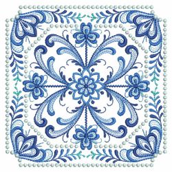 Delft Blue Quilt Block 2 07(Md) machine embroidery designs