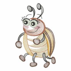 Cute Bugs 13(Sm) machine embroidery designs