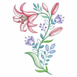 Amazing Flowers 3 07(Md) machine embroidery designs
