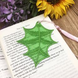 Organza Leaf Bookmark 07