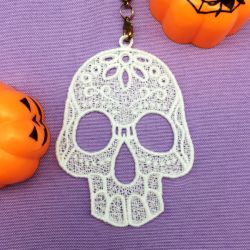 FSL Skull machine embroidery designs