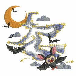 Spooky Evening 01(Md) machine embroidery designs