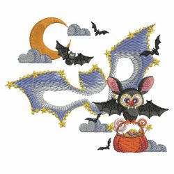 Spooky Evening 04(Sm) machine embroidery designs