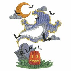 Spooky Evening 05(Sm) machine embroidery designs