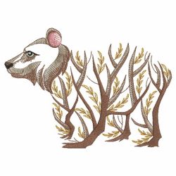 Decorative Woodland Animals 03(Sm) machine embroidery designs