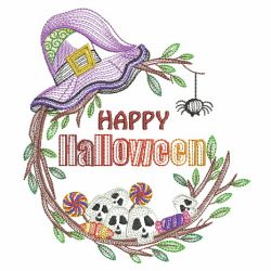 Happy Halloween 5 01(Lg) machine embroidery designs