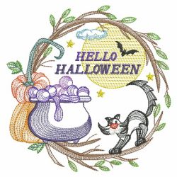 Happy Halloween 5 03(Sm) machine embroidery designs