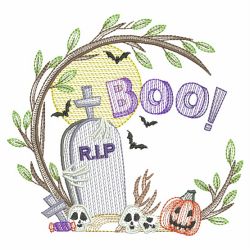 Happy Halloween 5 05(Md) machine embroidery designs