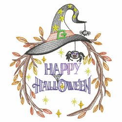 Happy Halloween 5 06(Lg) machine embroidery designs