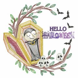 Happy Halloween 5 08(Md) machine embroidery designs