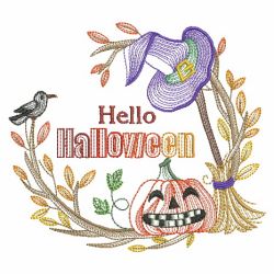 Happy Halloween 5 09(Md) machine embroidery designs