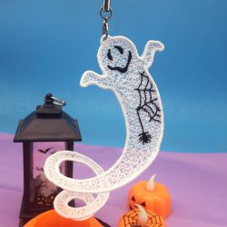 3D FSL Halloween Ghost machine embroidery designs
