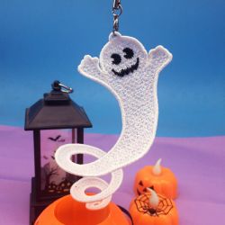 3D FSL Halloween Ghost 03 machine embroidery designs