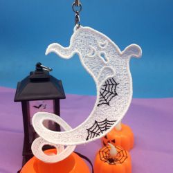 3D FSL Halloween Ghost 05 machine embroidery designs