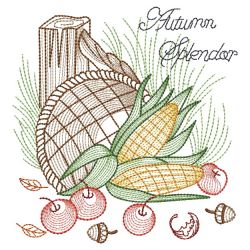 Rippled Autumn Harvest 2 08(Lg) machine embroidery designs