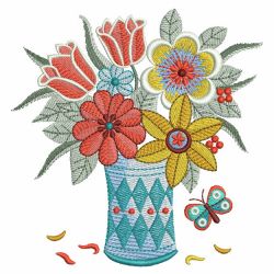 Charming Flower Bouquet 01(Lg) machine embroidery designs