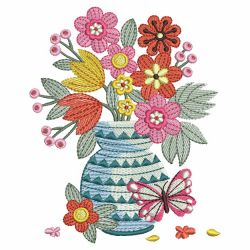 Charming Flower Bouquet 02(Lg) machine embroidery designs