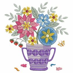 Charming Flower Bouquet 05(Sm) machine embroidery designs