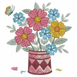 Charming Flower Bouquet 09(Lg) machine embroidery designs