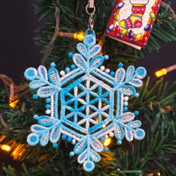 FSL Snowflakes 14 machine embroidery designs