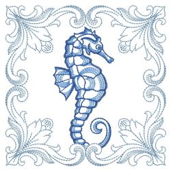 Baroque Sea Life 03(Lg) machine embroidery designs