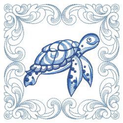 Baroque Sea Life 05(Lg) machine embroidery designs