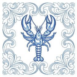 Baroque Sea Life 09(Lg) machine embroidery designs