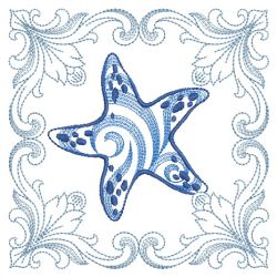 Baroque Sea Life 10(Lg) machine embroidery designs