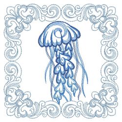 Baroque Sea Life 12(Lg) machine embroidery designs