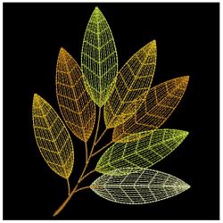 Rippled Autumn Leaves 3 05(Lg) machine embroidery designs