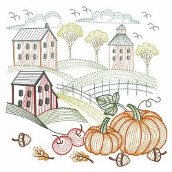 Rippled Autumn Harvest 3(Md) machine embroidery designs