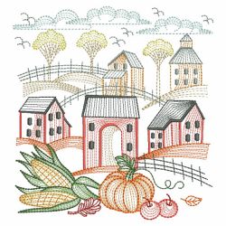 Rippled Autumn Harvest 3 03(Md) machine embroidery designs