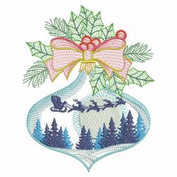 Christmas In Silhouettes(Md) machine embroidery designs