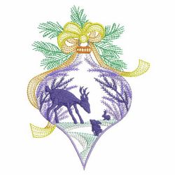 Christmas In Silhouettes 05(Md) machine embroidery designs