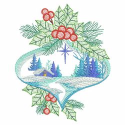 Christmas In Silhouettes 06(Lg) machine embroidery designs