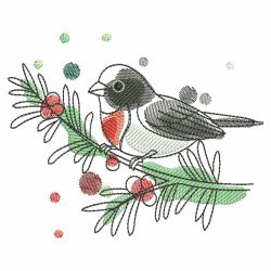 Doodle Winter Birds 03(Md)
