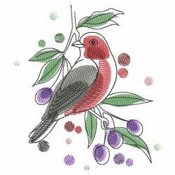 Doodle Winter Birds 07(Lg)